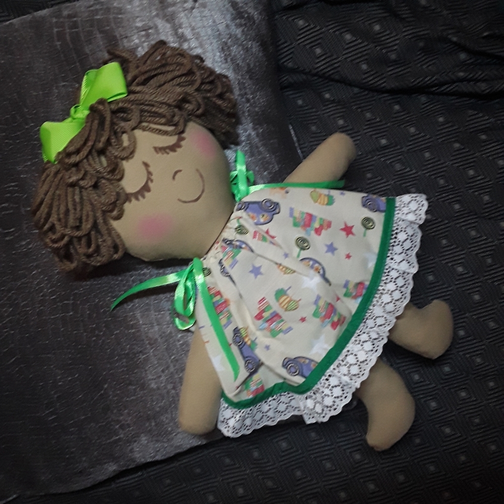 Handcrafted Doll - painted by hand